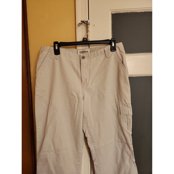 Hydraulic Women's Y2K Utility Khaki Cargo Pants Size 9/10 - Picture 2 of 9